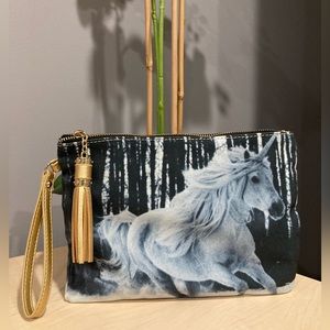 Francesca Unicorn Wristlet Wallet